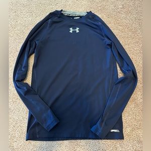Boys Under Armour Navy Long Sleeve